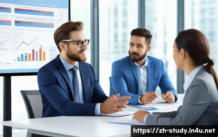 해외연수코디네이터 연수 프로그램 설계 - A modern corporate training scene set in a bright, spacious conference room filled with diverse adul...